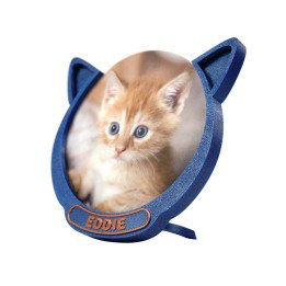 Sparky Blue Cat Keepee Frame