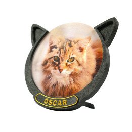 Personalised Cat Photo Frame | Black Cat Keepee Frame