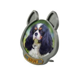 Sparky Silver Dog Keepee Frame